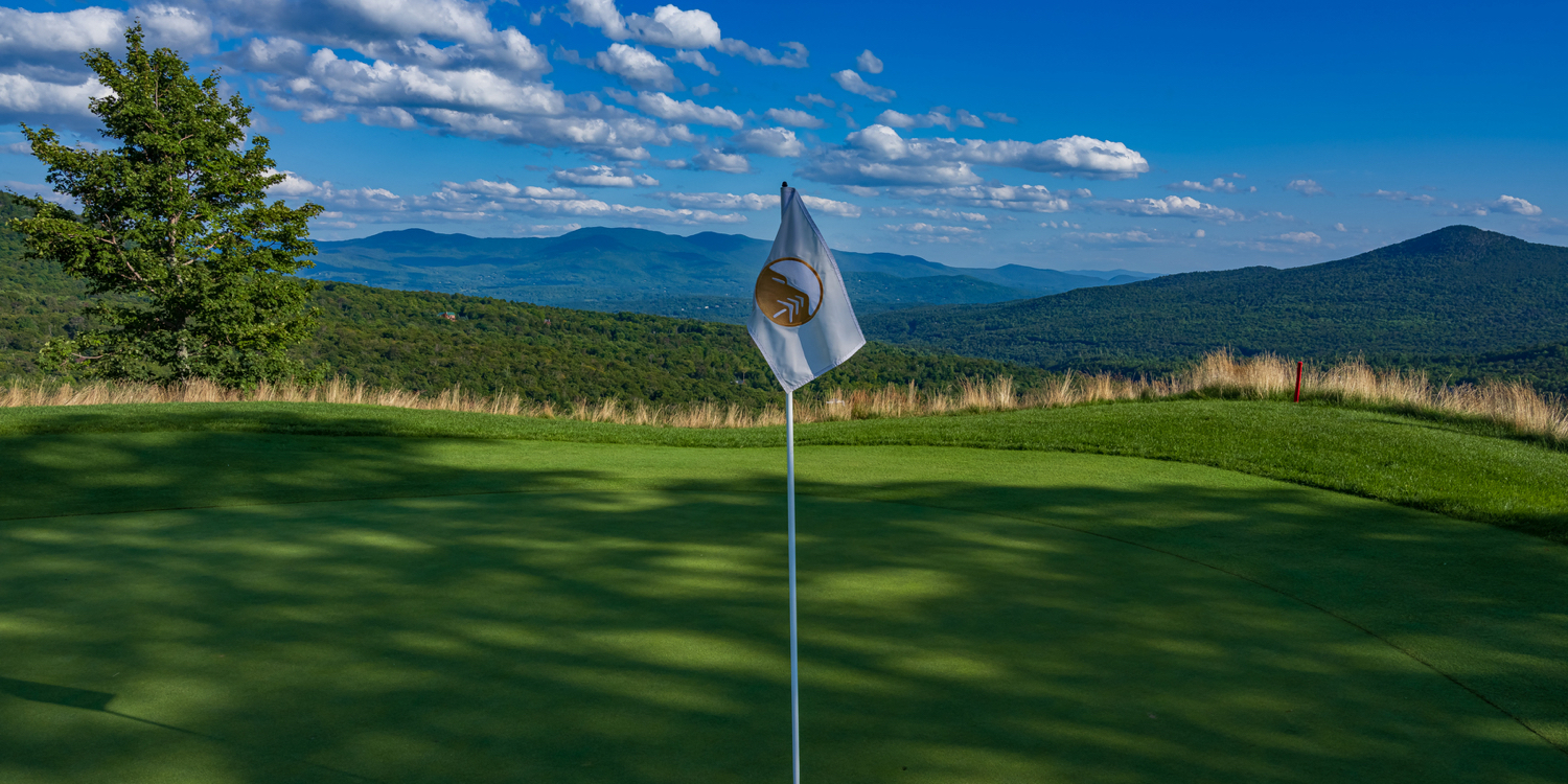 The Mountain Course at Spruce Peak golf lessons